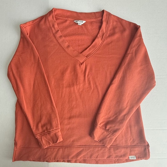 Orvis Pull Over V Neck Sweater - Picture 1 of 10